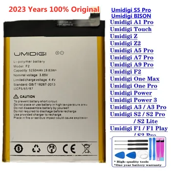 Nouvelle Batterie d'Origine Pour UMI Umidigi F1 Jouer F2 A9 / A7 / A5 A3 / A1 Pro Z2 Z BISON Toucher Un Pro Puissance Max 3 S2 S3 S5 Pro Lite