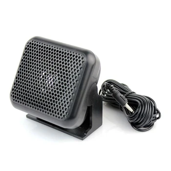 NSP-100 Mini haut-Parleur Externe Mobile Radio Microphone pour Yaesu Pour Kenwood Pour Motorola Pour Radio ICOM