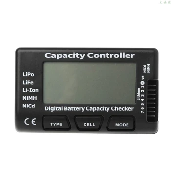Numérique de la Capacité de la Batterie Correcteur RC CellMeter 7 Pour LiPo de la Vie, Li-ion, NiMH, Nicd M10 dropship