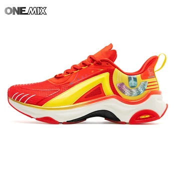 ONEMIX2023New Design Original des Sneakers de Soutien à la Technologie des Chaussures de Course Respirant résistant à l'Usure de Sport de Jogging, pas de plaque en carbone