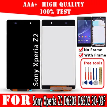 Original LCD Pour Sony Xperia Z2 D6503 D6502 SOI-03F Affichage de Qualité Premium Écran Tactile de Remplacement des Pièces de Réparation de Téléphones Mobiles