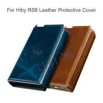 Original Pour Hiby RS8 en Cuir Coque de Protection de la Tête de la Couche de cuir de Vachette Capot de Protection