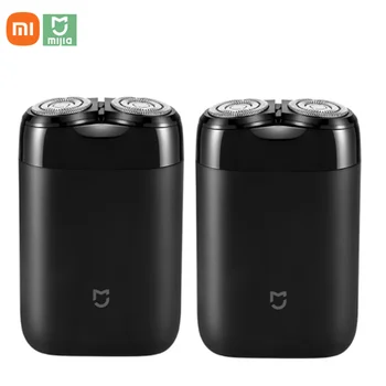 Original Xiaomi Mijia Rasoir Électrique 2 Tête Flottante Portable Imperméable à l'eau de Rasoir Rasoirs USB Rechargeable en Acier pour les Hommes Rasoir