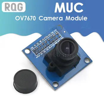 OV7670 module de caméra OV7670 moduleSupports VGA, CIF exposition automatique, l'écran de contrôle actif de la taille de 640 x 480 Pour Arduino