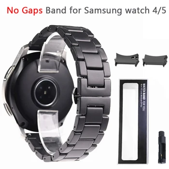 Pas de Lacunes 20mm bande en Céramique Pour Samsung Galaxy Watch 5/4 44mm 40mm Bracelet 5 Pro 45mm/4 Classique 46mm 42mm Bracelet de Remplacement