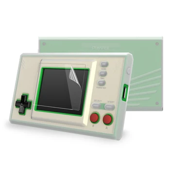PlayVital de Couverture de Silicone de Cas de Protection de la Peau pour les Game & Watch: La Légende de Zelda avec 2 Pcs de Protecteurs d'Écran