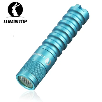 Portable EDC Lampe de poche Perspectives d'Éclairage de lampe de poche à LED Puissant AAA de tous les jours Effectuer Trousseau Imperméable Max 120LM EDC01