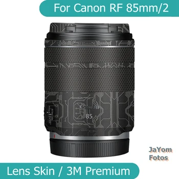 Pour Canon RF 85mm F2 Autocollant de Peau de Vinyle Wrap Anti-Rayures Film Lentille de la Caméra de Protection Autocollant RF85mm RF85 85 F/2 MACRO is STM