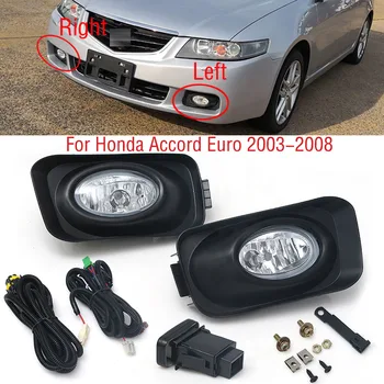 Pour Honda Accord Euro CL7 CL9 2003-2008 Foglight anti-brouillard Pour Acura TSX pour la période 2003-2005 Pare-chocs Avant du Brouillard Light Journée de Conduite de la Lampe