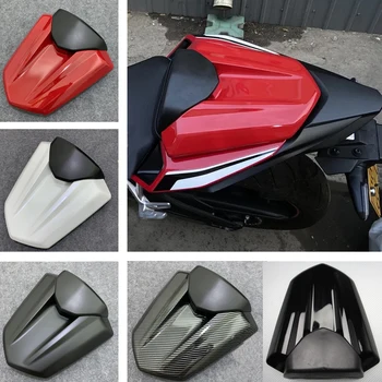 Pour Honda CBR500R CB500F de Couverture de Siège de Capot de Carénage Moto Arrière Passager Solo CB 500F 2022 2023 CBR 500R Accessoires de Carbone Rouge