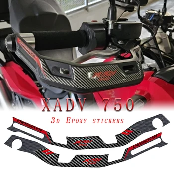 POUR HONDA X-ADV 750 XADV750 XADV750 2021 - Moto d'Origine Handguard garde Main Étendue 3D Autocollants autocollant
