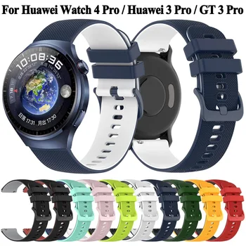 Pour Huawei Regarder 4 Pro 22mm Bracelet de montre de Bracelet de Silicone de Bracelet Pour Huawei Watch GT 2 3 SE GT2 GT3 Pro 46mm Smartwatch Bracelet