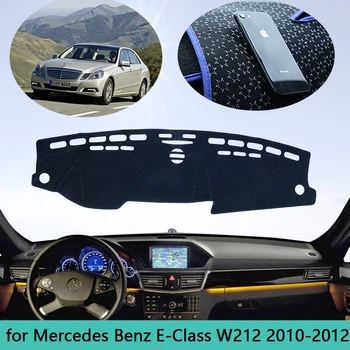 Pour Mercedes Benz Classe E W212 tableau de bord Mat Capot pare-Soleil Dashmat Tapis de Voiture Accessoires E-Klasse E200 E250 E300 E220d AMG