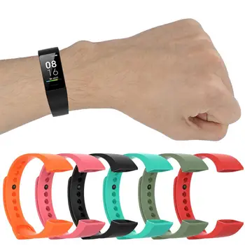 Pour Redmi bande 4C bracelet de Bracelet de Montre Pour Xiaomi Mi Smart Band 4C Smart Bracelet Sangle de Remplacement de Silicone Montre Bracelet