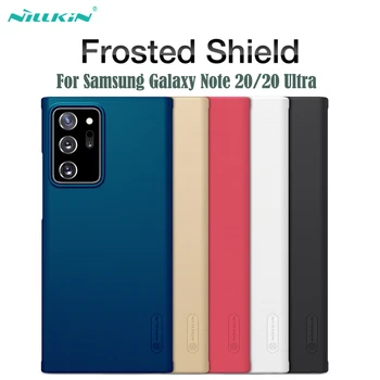Pour Samsung Galaxy Note 20 Ultra 5G Cas Nillkin Frosted Shield Cas Dur de PC de Téléphone Protecteur de Couverture Arrière pour Samsung Note 20 Cas