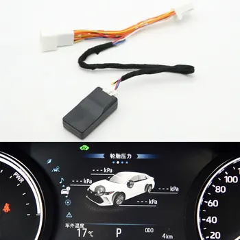 Pour Toyota Avalon 19-22 Voiture Smart TPMS l'Affichage de la Pression des Pneus Système de Surveillance Numérique LCD tableau de Bord