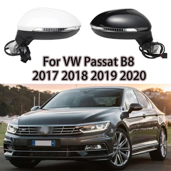 Pour VW Passat B8 2017-2020 6/8/13 Fils de l'Auto de Gauche à Droite à Côté électriques et Chauffants Fois clignotants Côté du Miroir