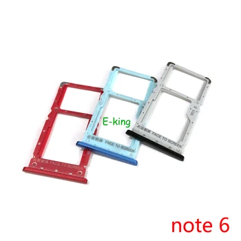 Pour Xiaomi Redmi Note 6 Pro Sim De La Fente De Carte Porte-Plateau Lecteur De Carte Sim Socket