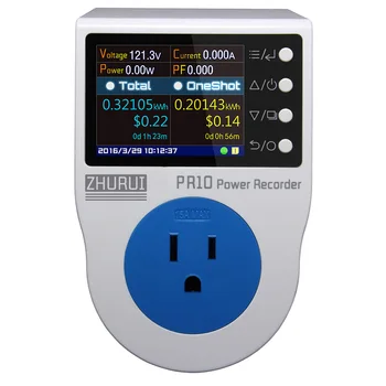 PR10-E US Plug Power watt moniteur / socket /énergie / kwh/ compteur d'électricité