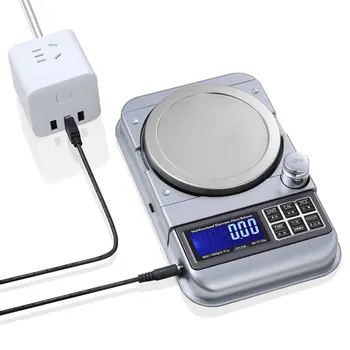 Professinal Numérique Fixe-nombre d'Avertissement de Poids de la Balance 0,01 g/0,1 g Bijoux Échelle USB Électronique à écran LCD de Cuisine Alarme Compter Échelles