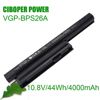 Qualité d'origine, Batterie VGP-BPS26 10.8 V 44Wh 4000mAh BPS26 VGP-BPL26 VGP-BPS26A SVE14A SVE15 SVE17 VPC-CA VPC-CB VPC-EG VPC-EH