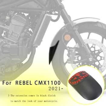Rebelle CMX 1100 garde-Boue Avant Pour Honda REBEL CMX 1100 2021 2022 NOUVELLE Moto Fender Avant Extender Extension