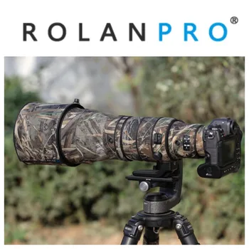 ROLANPRO Imperméable Objectif REFLEX Camouflage Manteau Pour Nikon Z 600mm F4 TC VR S Manchon de Protection des Canons Cas de Caméra Couverture de Pluie Z600mmF4