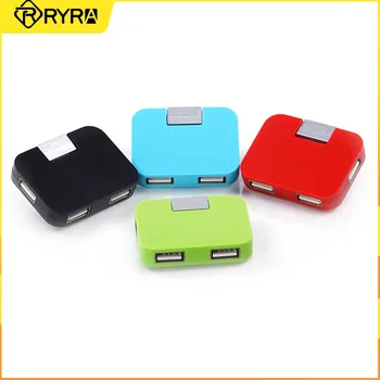 RYRA 4-en-1 USB 2.0 hub rotatif de réglage de l'interface usb Multi-port Carte Multifonction Compatible Windows XP/Vista/WIN/Mac OS