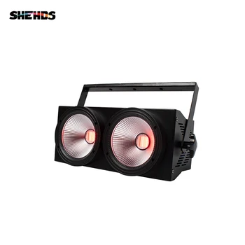 SHEHDS Haute Puissance 2 yeux 200W RGBWA+UV 6in1 LED COB Blinder d'Éclairage Pour DJ Disco Scène de Théâtre Uplight l'Effet Décoratif de la Lumière