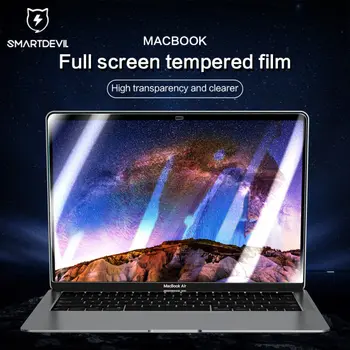 SmartDevil Verre Trempé pour Macbook Pro M1 13.3 14 Pouces Air M1 HD Plein Écran Protecteur Film 2021 2020/2019 A2337 A2289