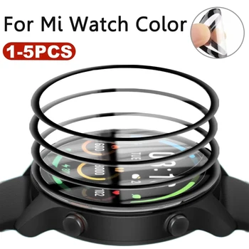Soft Smart Watch Film de Protection pour Xiaomi Couleur des Sports Protecteur d'Écran Clair, Ultra-Mince, une Couverture Complète du Film pour Regarder Mi