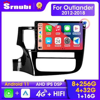 Srnubi pour Mitsubishi Outlander 3 GF0W GG0W 2012 - 2018 Android 11 Carplay auto-Radio Lecteur Multimédia 2 Din GPS DVD de l'Unité de Tête