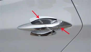 Style de voiture d'ABS Poignée de Porte Chrome Couvre pour la période 2011-2016 hyundai Elantra Avec smart trou de couvercle de Voiture des pièces d'Auto