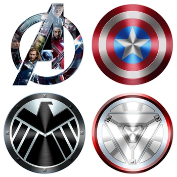 Superhe S. H. I. E. L. D. Captain America Cosplay Stickers Graffiti Ordinateur Portable Bagages De Vélo De Voiture De Planche À Roulettes Étanche Autocollant Autocollant Jouets