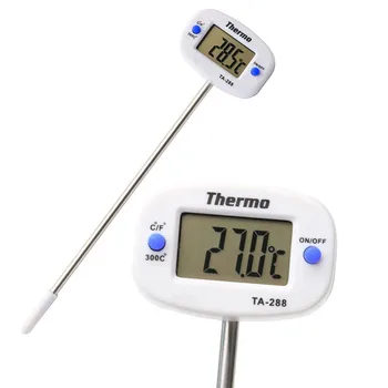 TA288 LCD Numérique Thermomètre Four à Lait de l'Eau Température de Cuisson Testeur de Compteur de Poche BBQ Thermomètre à Sonde Termometro