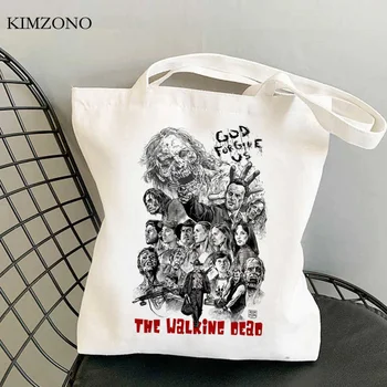 the Walking Dead shopping bag bolsa shopper shopper épicerie sac de jute sac à main sac tissu bolsa compra shoping saisir