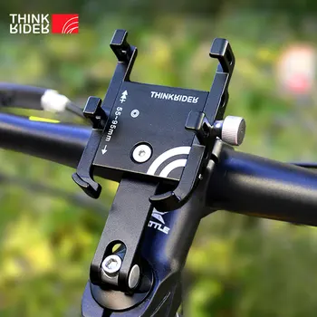 ThinkRider Titulaire Téléphone Moto Vélo Électrique Smartphone CNC en Alliage d'Aluminium Support de 6 Griffes Mécanique Vélo Titulaire Téléphone