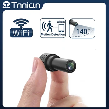 Tnnian 2MP Mini WiFi IP Caméra de Sécurité à la Maison Vidéo de la Caméra de Surveillance sans Fil de Surveillance à Distance Détection de Mouvement Moniteur pour Bébé