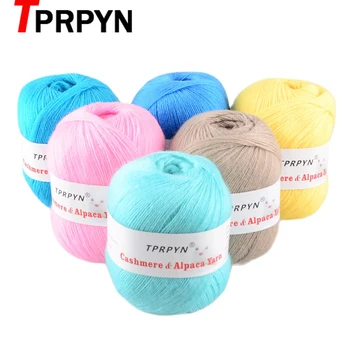 TPRPYN 1pc 50g de 450M Fines de Cachemire de Laine Pour Tricoter à la Main de lana pour le Crochet de Fil de laine au crochet, de bonneterie thread en ligne