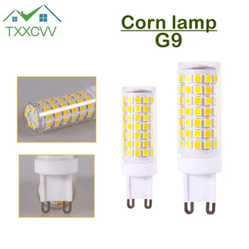 TxxCvv plus Brillants G9 LED Lampe d'AC220V 3W 5W 7W Céramique SMD2835 LED Ampoule Chaud/Blanc froid Projecteur remplacer une lampe Halogène de gros