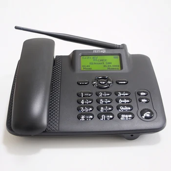 Téléphone sans fil pour personnes Âgées GSM Support de la Carte SIM Fixe téléphone Fixe Téléphone Fixe sans Fil (Téléphone de Bureau à Domicile