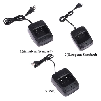 UE/US/Voiture USB Portable Talkie-Walkie Batterie Two Way Radio de Chargeur Pour Baofeng BF-888s/666s