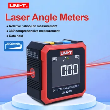 UNITÉ LM320A LM320B Laser Numérique de l'Angle de la Règle Magnétique Goniomètre Électronique Compas Mini Angle Testeur