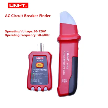 UNITÉ UT25A Disjoncteur Finder Automatique Socket tester Électricien Diagnostique-outil avec l'Indicateur de LED