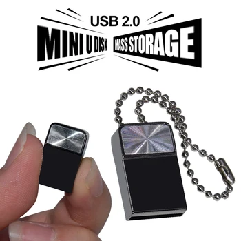 USB 2.0 64 GO Super mini stylo lecteur флешка 32 GO 16 GO 8 GO d'affaires de clés usb clé Usb petit disque d'U meilleur cadeau avec la chaîne principale