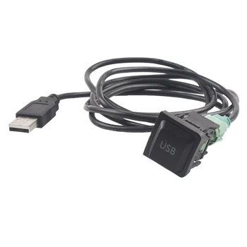 USB Câble Audio Adaptateur Lecteur CD Radio Fil de Câble pour VW Golf Passat POLO GTI Tiguan pour Audi Skoda