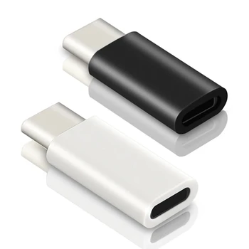USB Mâle-Compatible pour la Foudre Femelle Adaptateur Charge la Synchronisation de Données Connecteur de Type C pour iphone Dropship