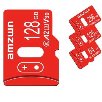 V30 256G Micro Carte SSD Mini Carte SD Carte mémoire Flash 128 GO 64 go 32 go Classe 10 U1 A1 Micro à grande Vitesse de Carte TF pour Téléphone Appareil photo