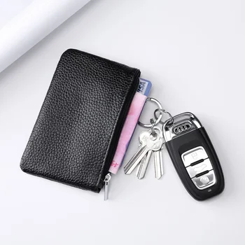 Version coréenne multi-fonctionnelle en cuir porte-monnaie femme-clés sac de la carte mini-sac des enfants, de la carte porte-monnaie