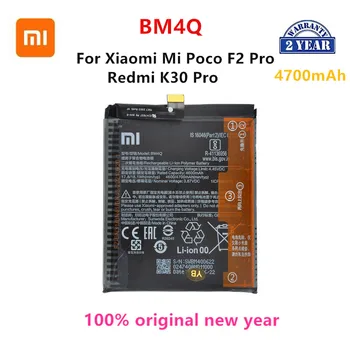Xiao mi 100% Original BM4Q 4700mAh Batterie Pour Xiaomi Mi Poco F2 Pro Redmi K30 Pro K30Pro Téléphone Piles de Rechange